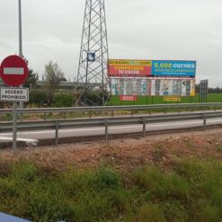 Rotonda Autovía Dirección Puertollano